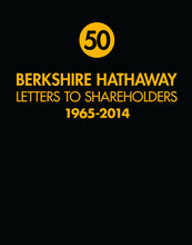Load image into Gallery viewer, Berkshire Hathaway Letters to Shareholders 50th
